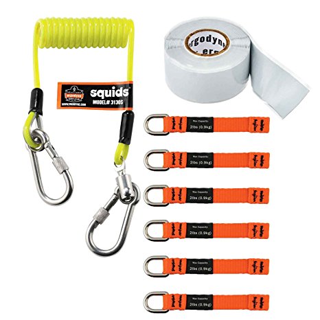 Squids 3180 Tool Tethering Kit - 2lb (0.9kg)