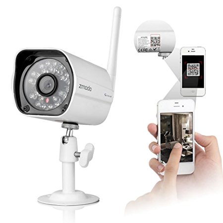 Zmodo ZP-IBH13-W 1/4inch CMOS 720P HD Wireless IP Network Camera