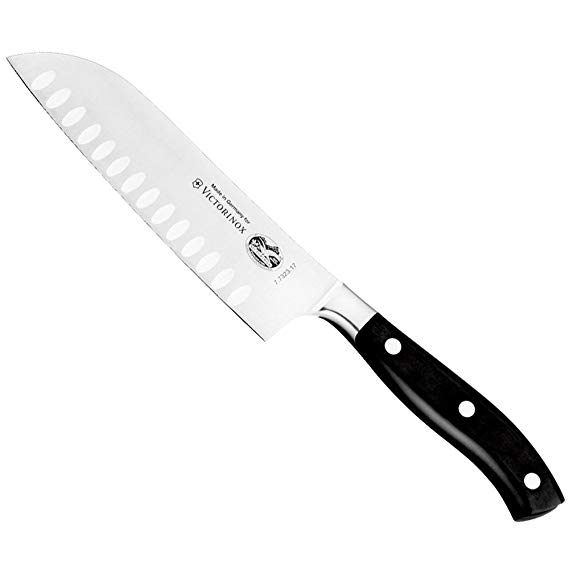 Victorinox Forged 7-Inch Granton Edge Santoku Knife