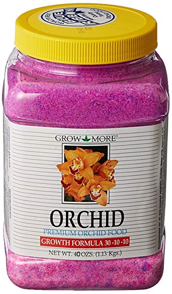 Grow More 7515 Orchid Growth 30-10-10, 40 Ounces, 40 oz, Brown/A