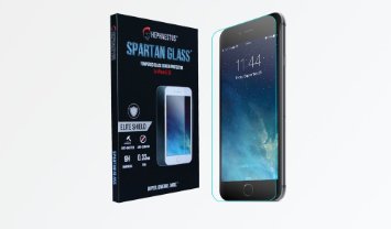 Hephaestus SPARTAN GLASS 9H Tempered Glass Anti-Scratch Shatter-Proof Screen Protector for iPhone 6 and 6S