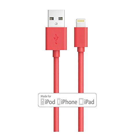 ThreeCat Apple MFi Certified Lightning 8pin to USB Charge and Sync Cable for iPhone 5/6/6s/Plus/iPad Mini/Air/Pro