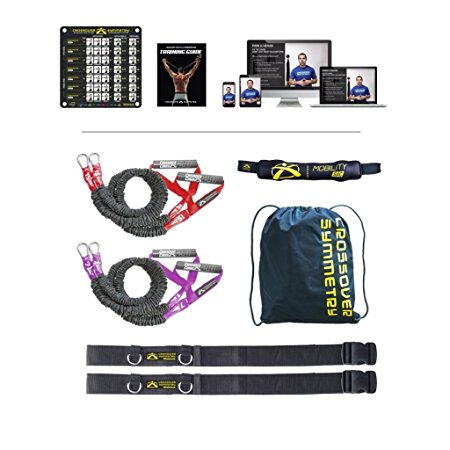 Athletic Crossover Symmetry Individual Package - Shoulder Health and Performance System. Perfect for Crossfit, Warmups, Arm Care, Rotator Cuff Exercises or Rehab
