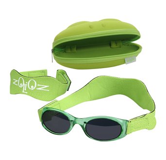 Tuga BabyToddler UV 400 Sunglasses with Two Adjustable Straps and Case 0-5 Years