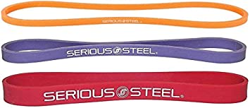 Serious Steel Fitness 12 inch Resistance Band | Deadlift Band | Hip Band | Glute Activation and Dynamic Warm Up Band