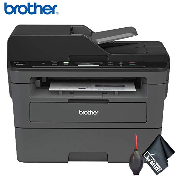 Brother DCP-L2550DW All-in-One Monochrome Laser Printer - Deluxe Bundle