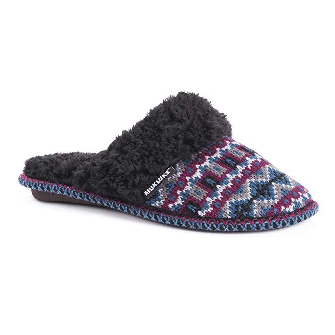 MUK LUKS Women's Frida Scuff Slippers