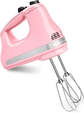 KitchenAid KHM512GU 5 Speed Hand Mixer- Guava Glaze