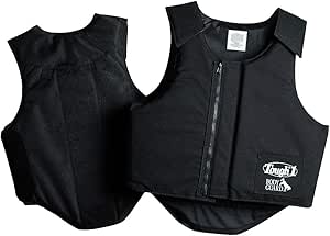 Tough 1 Bodyguard Protective Vest, Black, Large