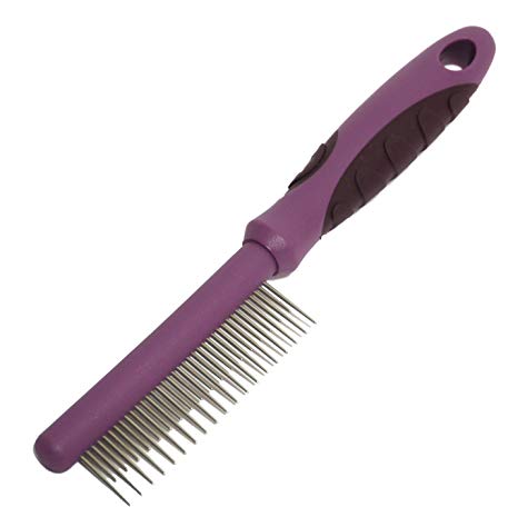 Rosewood Soft Protection Salon Moulting Comb (Assorted Colours)