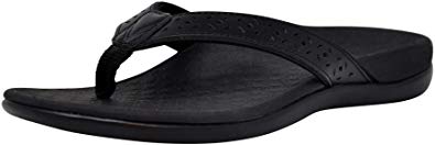 Vionic Women's Tide Perf Toe-Post - Ladies Flip Flops with Concealed Orthotic Arch Support