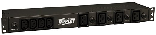 Tripp Lite Basic PDU, 30A, 20 Outlets (16 C13 & 4 C19), 200/208/240V, L6-30P Input, 15 ft. Cord, 1U Rack-Mount Power (PDU1230)