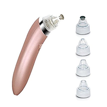 Blackhead Removal,PYRUS Electronic Remover Facial Pore Cleaner Vacuum Extraction (Gold)