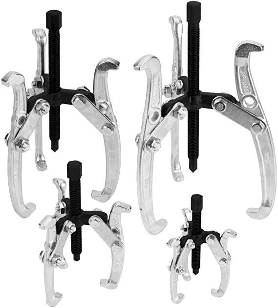 Performance Tool - 4 Pc 3 Jaw Gear Puller Set (W134DB) Gear Pullers