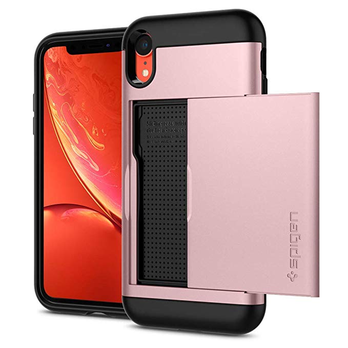 Spigen Slim Armor CS Designed for Apple iPhone XR Case (2018) - Rose Gold