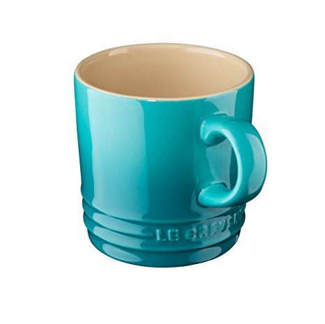 Le Creuset Stoneware Petite Espresso Mug, 3.5-Ounce, Caribbean