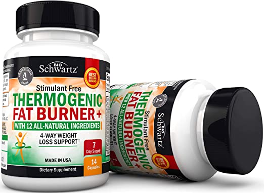 Thermogenic   Fat Burner with 12 All-Natural Ingredients