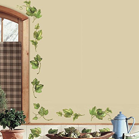 RoomMates RMK1219SCS Evergreen Ivy Peel & Stick Wall Decals