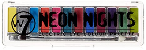 W7 Neon Nights Electric Eye Shadow Colour Palette