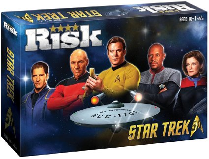 RISK Star Trek 50th Anniversary Edition Board Game