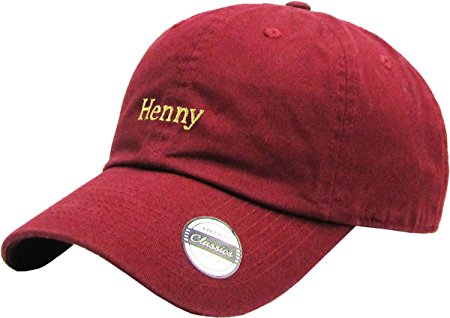 KBETHOS Henny Dad Hat Baseball Cap Polo Style Unconstructed