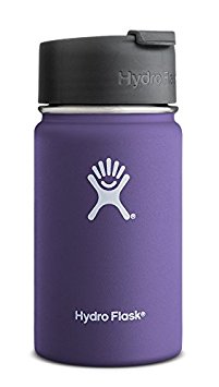 Hydro Flask Vacuum Insulated Stainless Steel Water Bottle, Wide Mouth w/Hydro Flip Cap