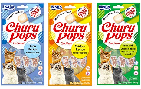 INABA Churu Pops Moist and Chewy Cat Treat