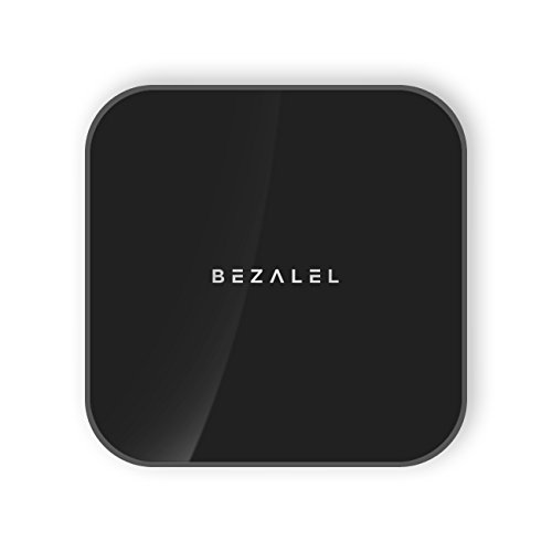 BEZALEL Prelude 3-in-1 7000mAh Portable Wireless Charging  Power Bank for All Qi-enabled Smartphone, Tablet and Wearable - Black