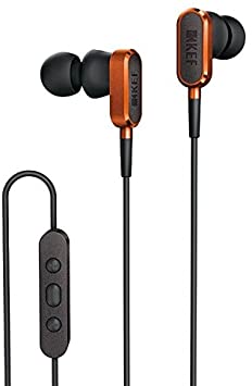 KEF M100 Hi-Fi in-Ear Headphones - Sunset Orange