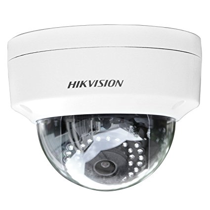 Hikvision DS-2CD2142FWD-I 4MP WDR Dome Network Camera with DC12V & PoE(Waterproof Day Night Motion Detection PoE)30m IR