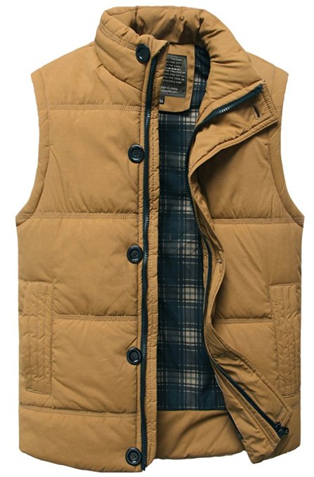 Men's Stylish Padded Body Warmer Puffer Vest Active Bodywarmer Gilet(Gift Idea)