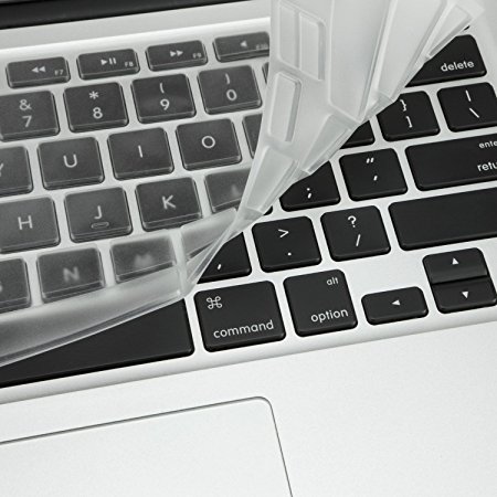 Mosiso Protective Keyboard Cover Skin for MacBook Air 11 Inch (Models: A1370 and A1465), Clear