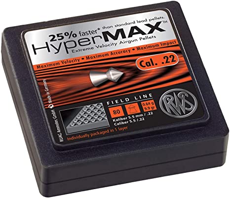 RWS HyperMAX Extreme Velocity Field Line Alloy Pellet Gun Pellets