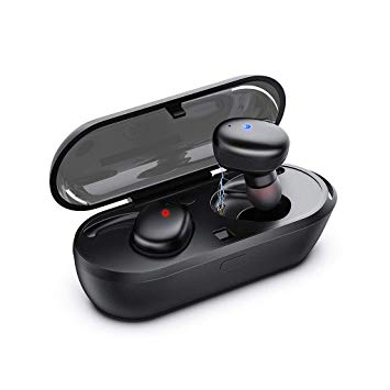 gazechimp Waterproof Headphone Wireless Earbuds Bluetooth 5.0 Earphone Touch Control in-Ear Headset with Mic Charging Case