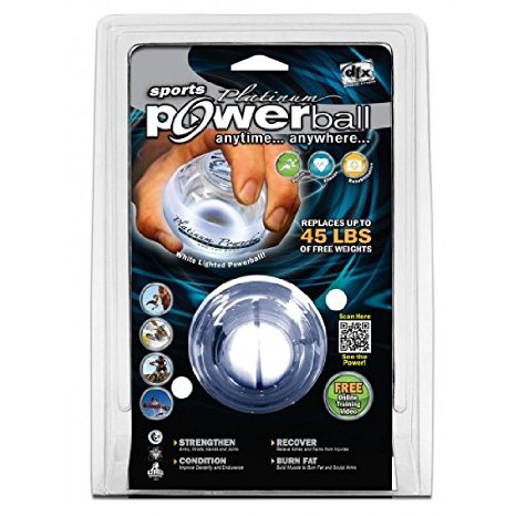DynaFlex Platinum LED Hand Strengtheners Powerball