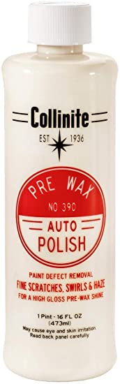Collinite 390 Pre-Wax Auto Polish