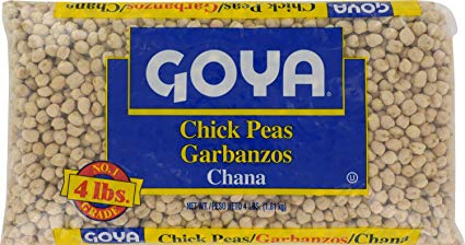 Goya Foods Dry Bag, Chick Peas, 4 Pound
