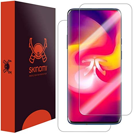 OnePlus 7 Pro Screen Protector   Full Body, Skinomi TechSkin Full Coverage Skin   Screen Protector for OnePlus 7 Pro Front & Back Clear HD Film