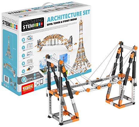 Engino Architecture Set- Eiffel Tower & Sydney Bridge Construction Set