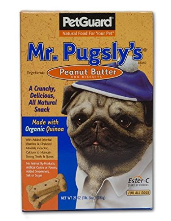 PetGuard Mr. Pugsly's Peanut Butter Dog Biscuits