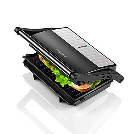 Concord Sandwich Maker/Grill 1000 Watts (with 180° Opening, Oil Drip Tray and1.5 Metre Long Cord))