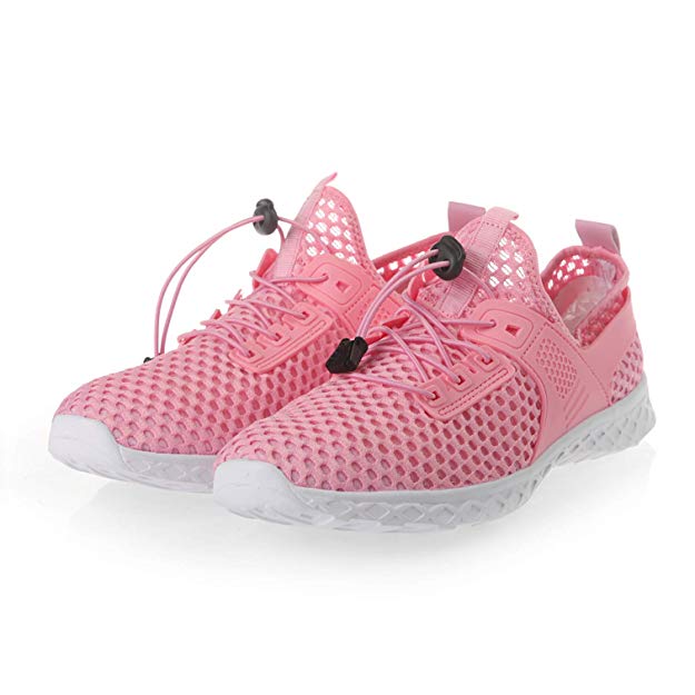 NewYouDirect Water Shoes Women Men Mesh Beach Shoes Sneakers Slip on Hiking Swim Shoes