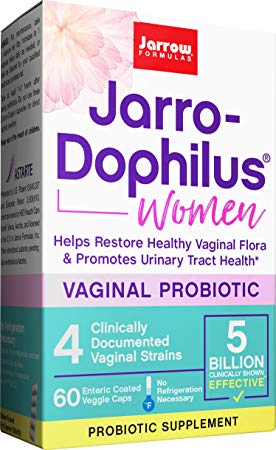 Jarrow Formulas Jarro-Dophilus for Women 5 Billion Cells Per Veggie Capsule, 60 Count