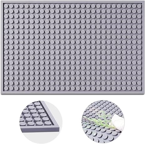 LET'S RESIN Resin Collector Mat, Easy Clean & Silicone Heat Resistant Mats 14.5'' x 9.4'', Non-Slip Multipurpose Thick Silicone Mats for Resin Molds, Epoxy Resin, Cup Turner, Kitchen Counter, Placemat