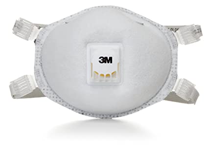 3M Particulate Respirator 8214, N95, with Faceseal and Nuisance Level Organic Vapor Relief