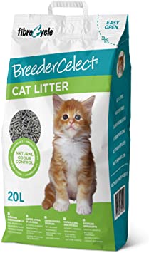 Breeder Celect Breeder Celect Biodegradeable Paper Cat Litter 20ltr