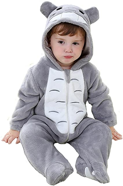 Tonwhar Unisex-Baby Animal Onesie Costume Cartoon Outfit Homewear Baby One-Piece Rompers