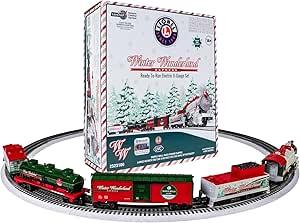 Lionel Winter Wonderland LionChief 5.0 Electric O Gauge Train Set with Bluetooth & Remote One Color