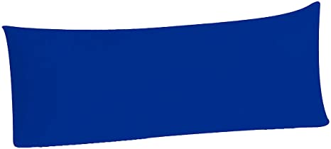 Body Pillowcase Pillow Cover 20 x 54, 100% Brushed Microfiber, Body Pillow Cover, (Envelope Closure, Cadet Blue)