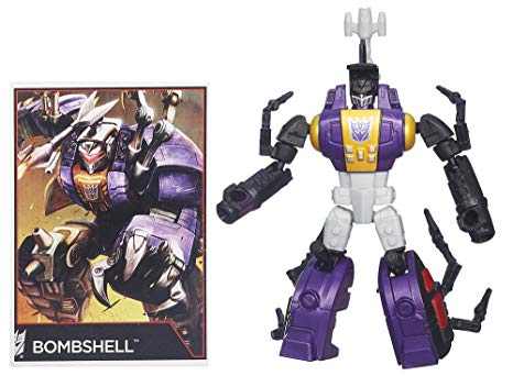 Transformers Generations Legends Class Insecticon Bombshell Figure